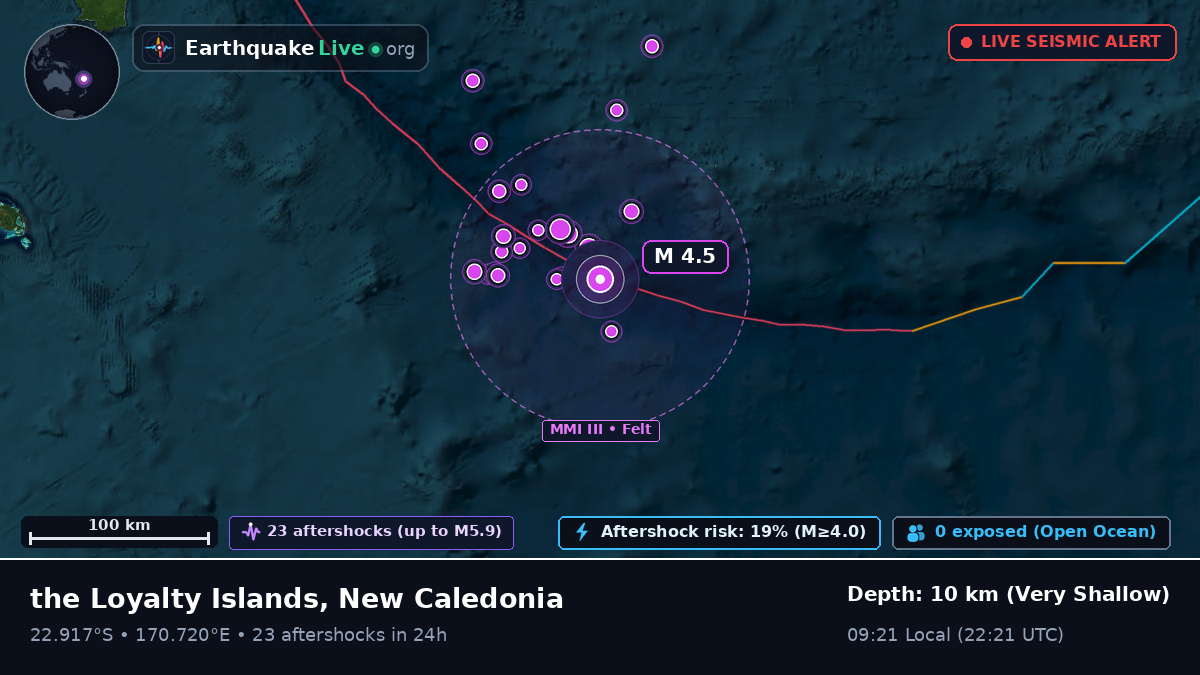 South Pacific Ocean (New Caledonia)