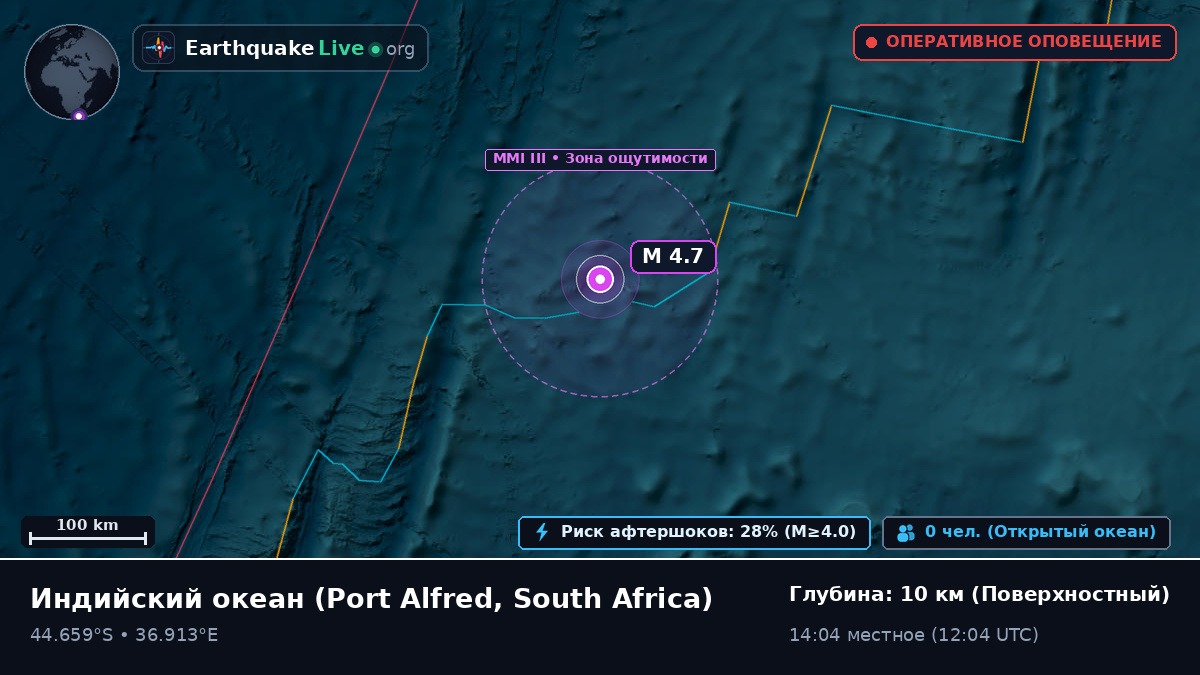 Индийский океан (South Africa)