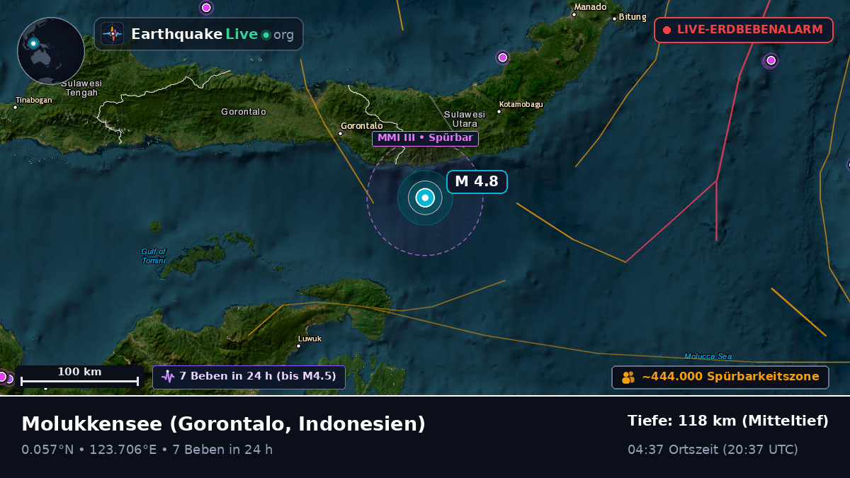 Molukkensee (Indonesien)