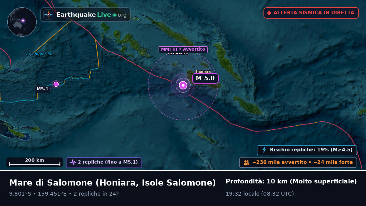 Mare di Salomone (Isole Salomone)