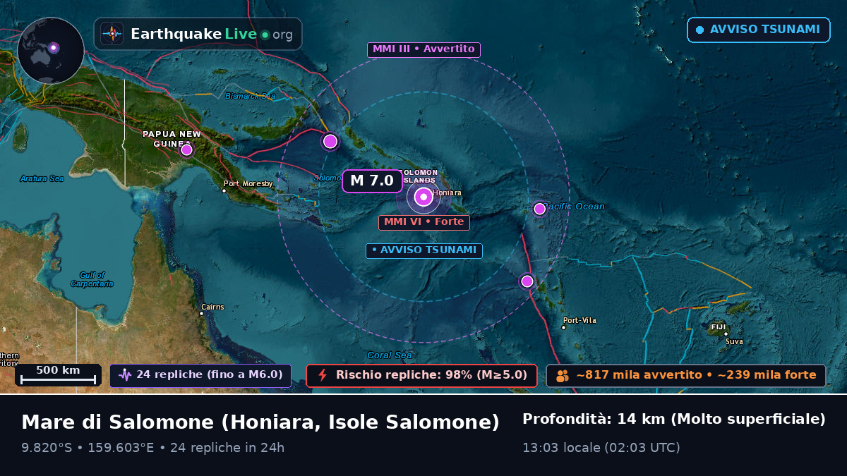 Mare di Salomone (Isole Salomone)