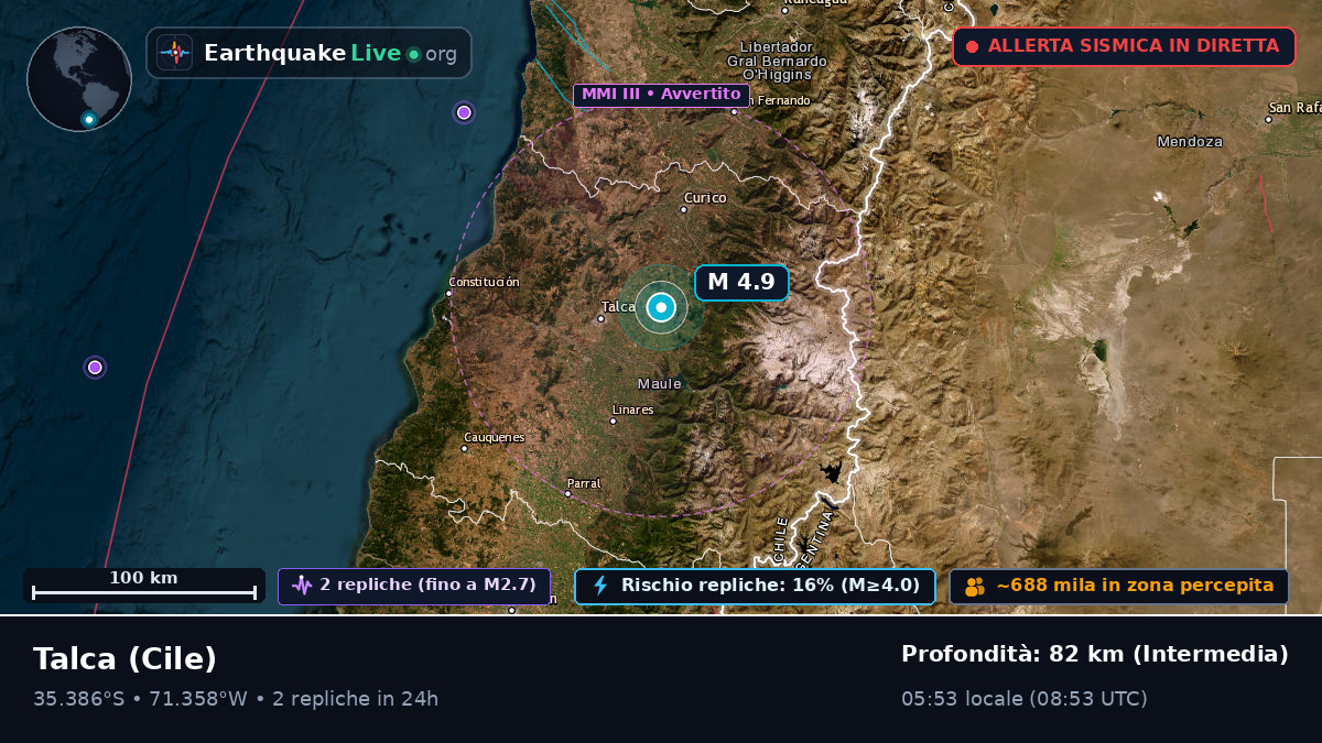 Talca, Maule, Cile
