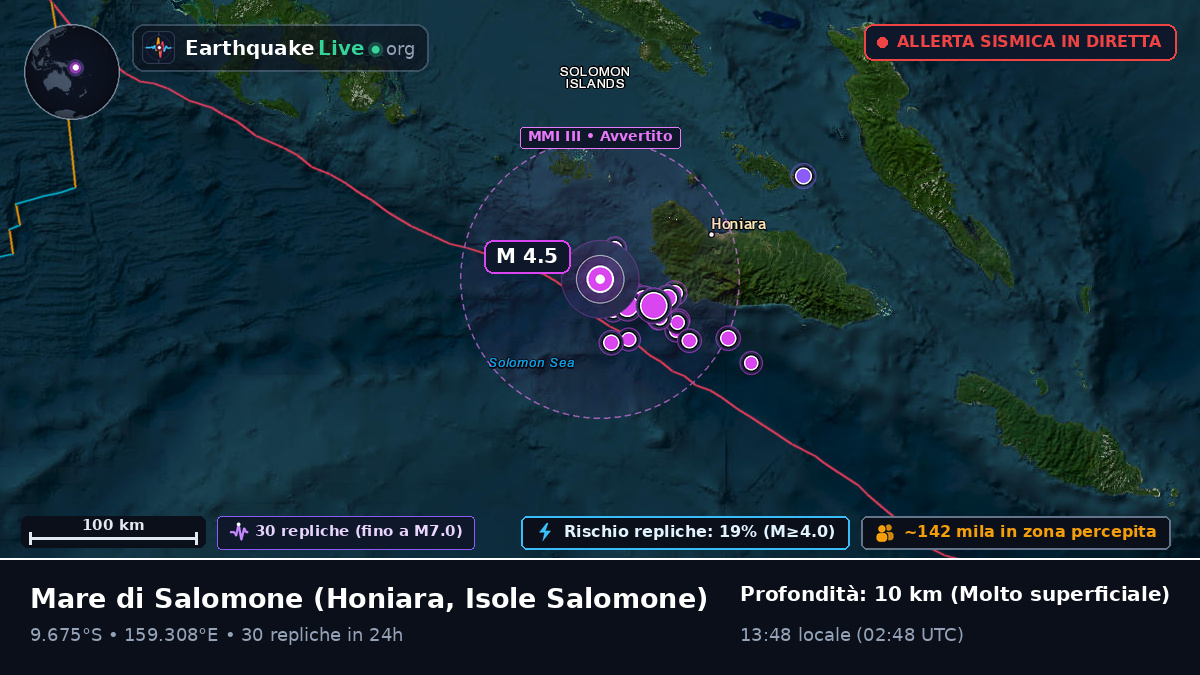 Mare di Salomone (Isole Salomone)