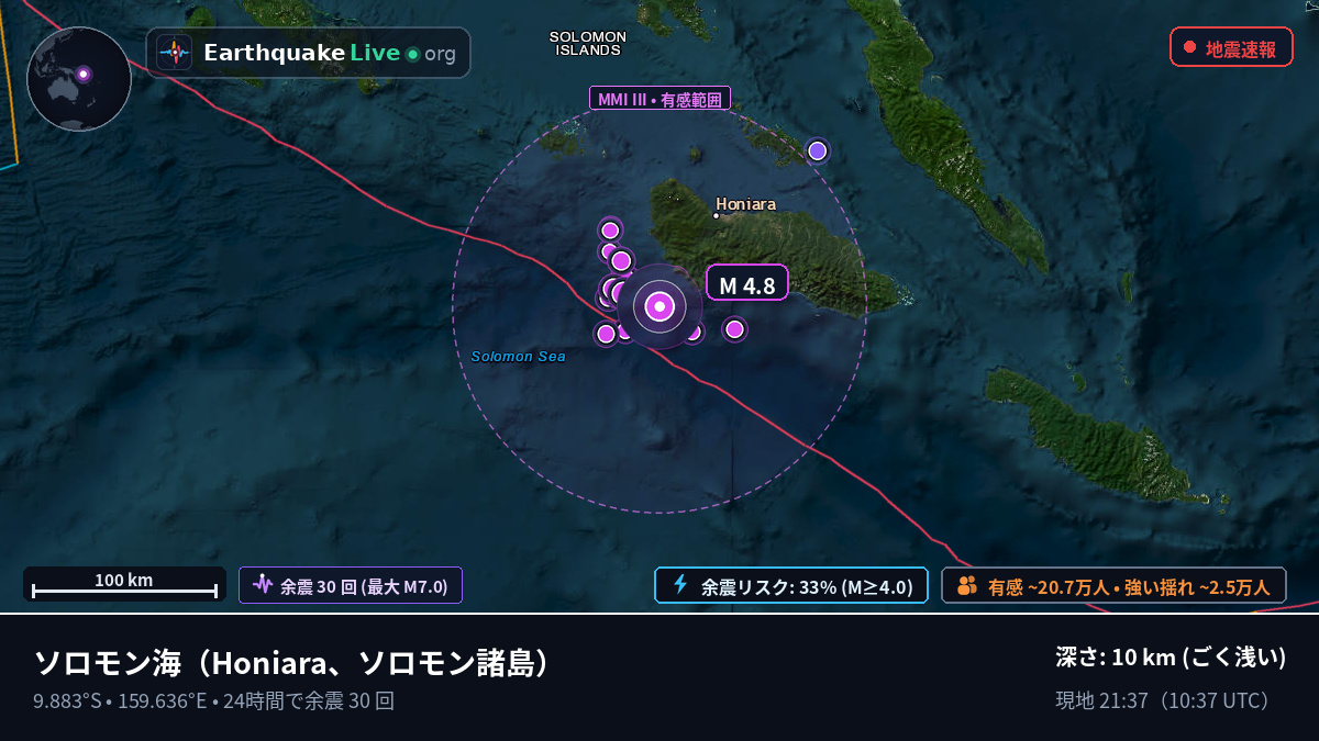 ソロモン海 (ソロモン諸島)