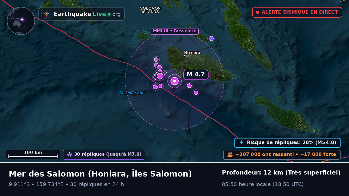 Mer des Salomon (Îles Salomon)
