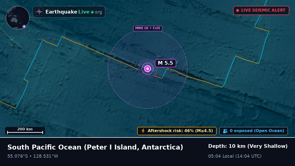 South Pacific Ocean (Antarctica)