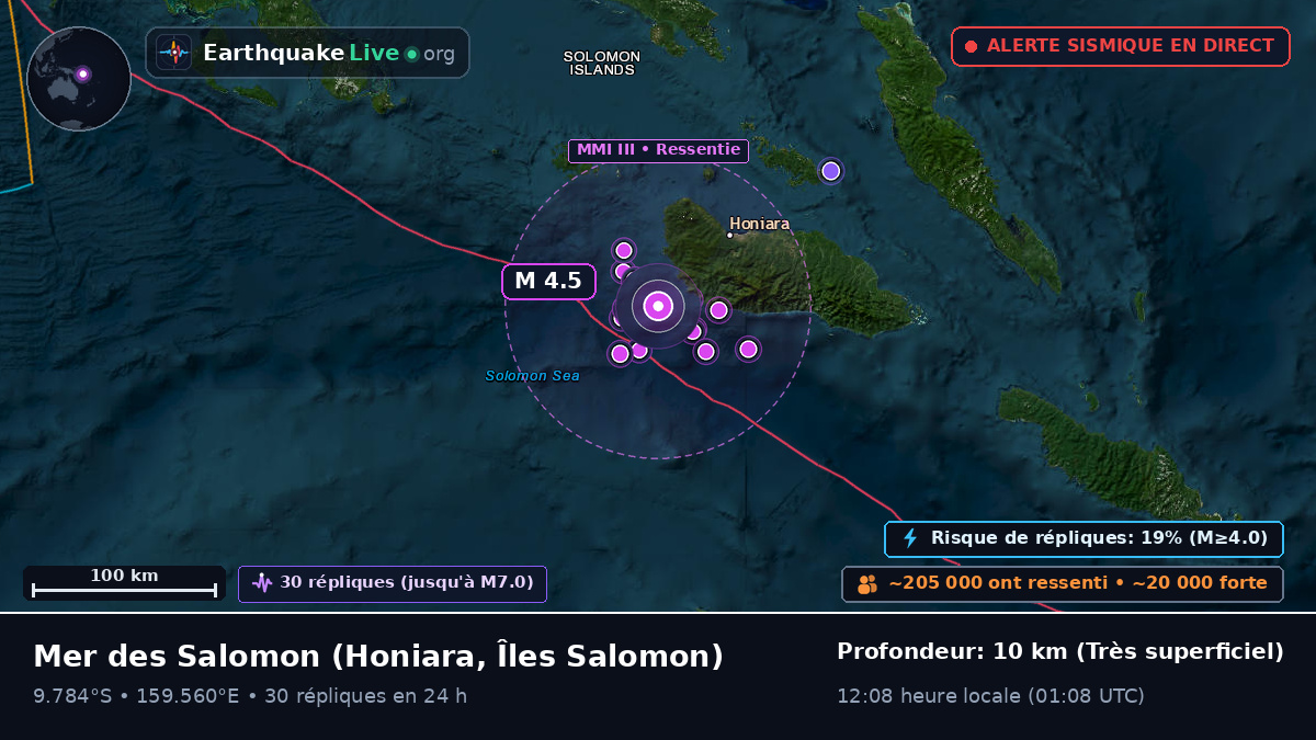 Mer des Salomon (Îles Salomon)