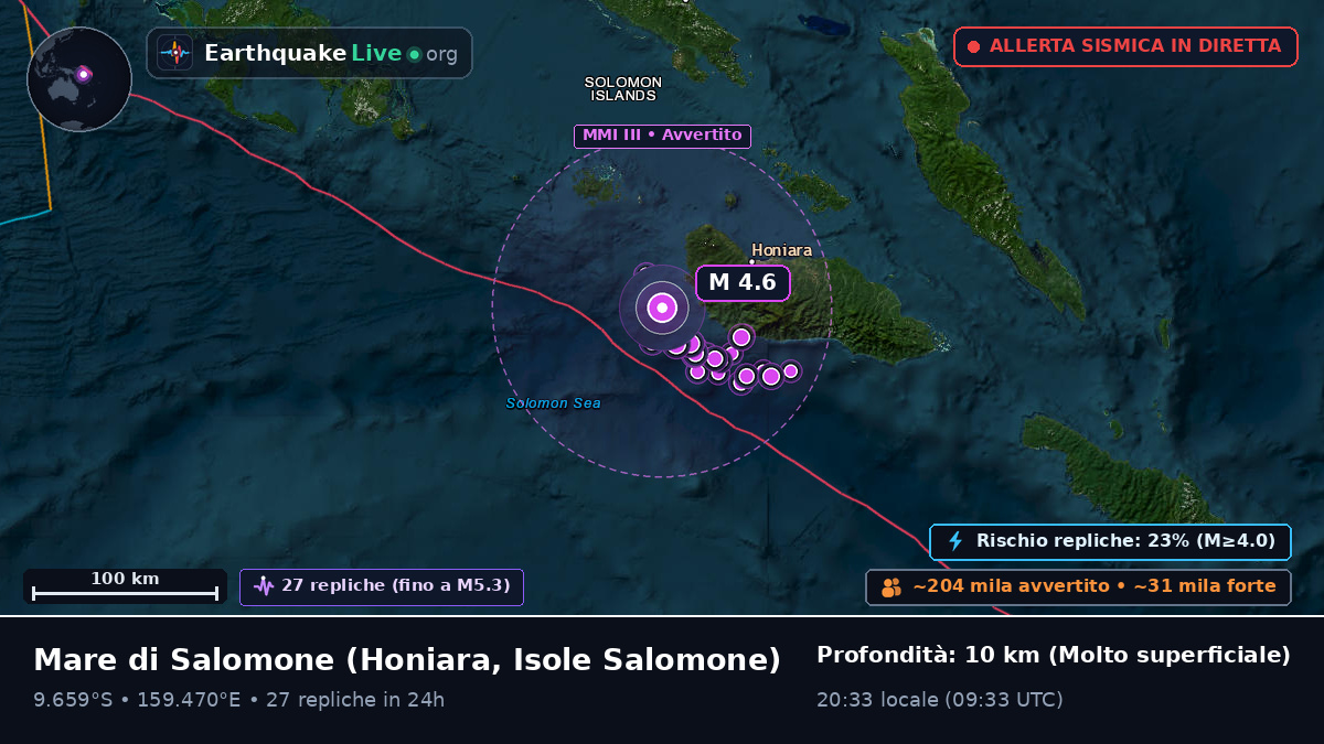 Mare di Salomone (Isole Salomone)