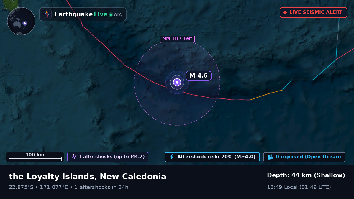 South Pacific Ocean (New Caledonia)