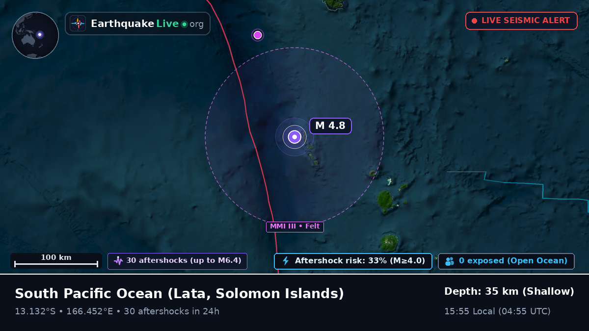 South Pacific Ocean (Solomon Islands)