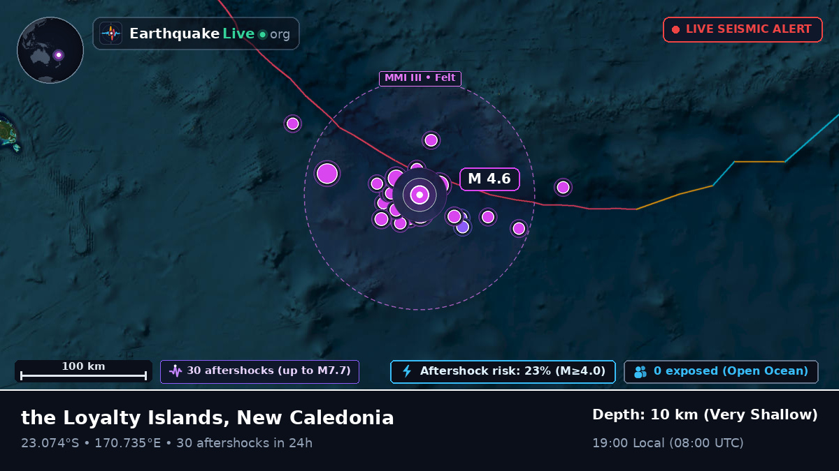 South Pacific Ocean (New Caledonia)