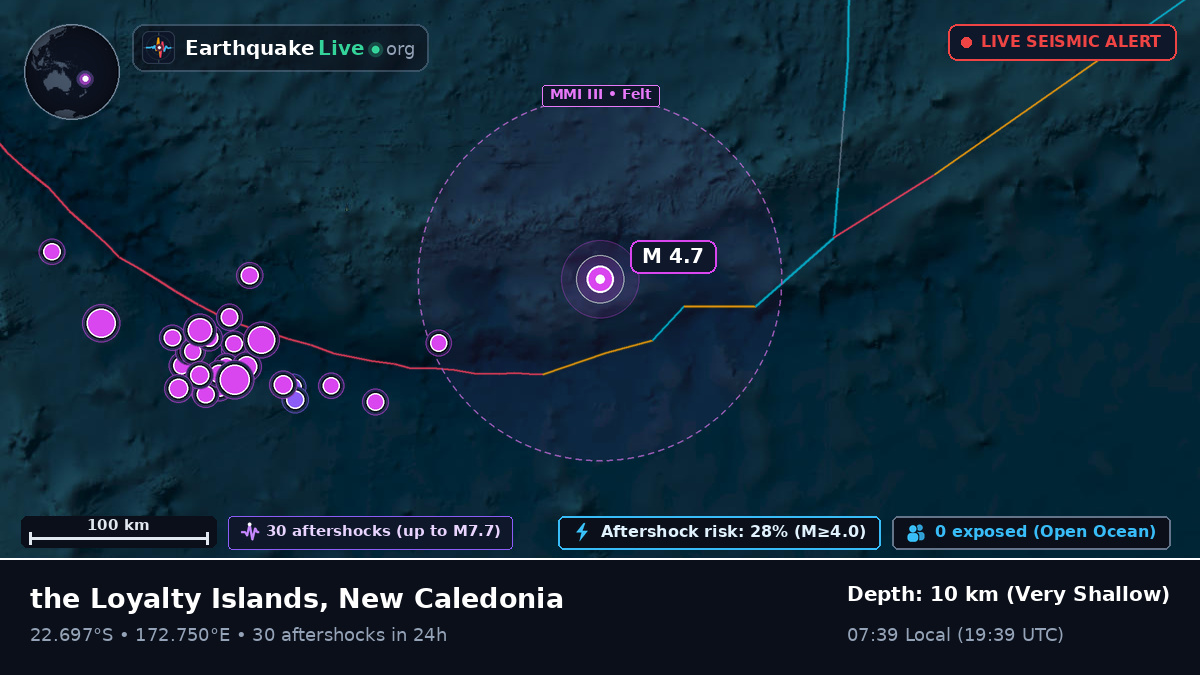 South Pacific Ocean (New Caledonia)