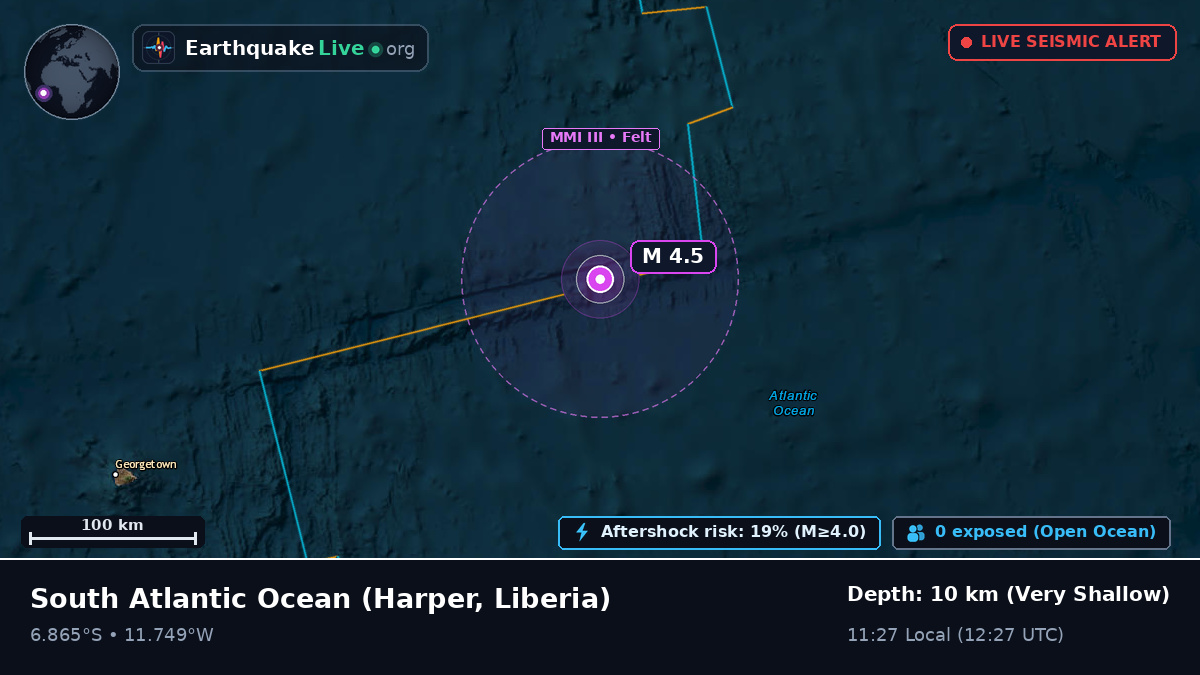 South Atlantic Ocean (Liberia)
