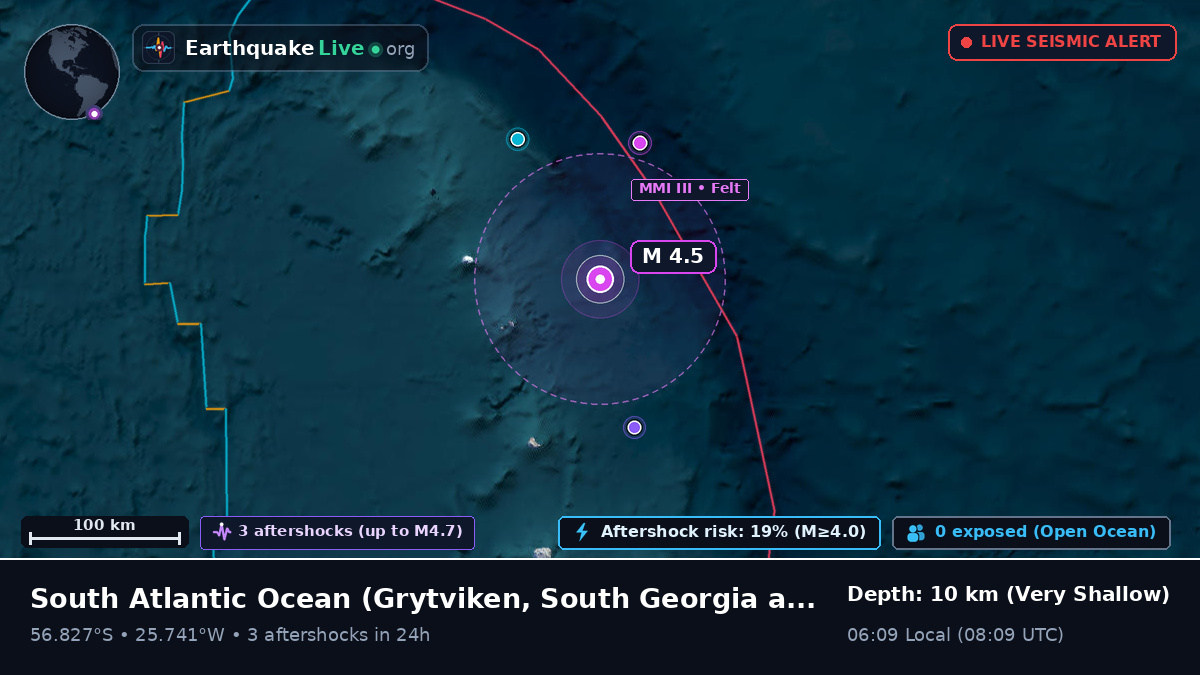 South Atlantic Ocean (South Georgia and the Islands)