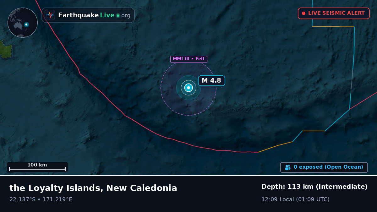 South Pacific Ocean (New Caledonia)