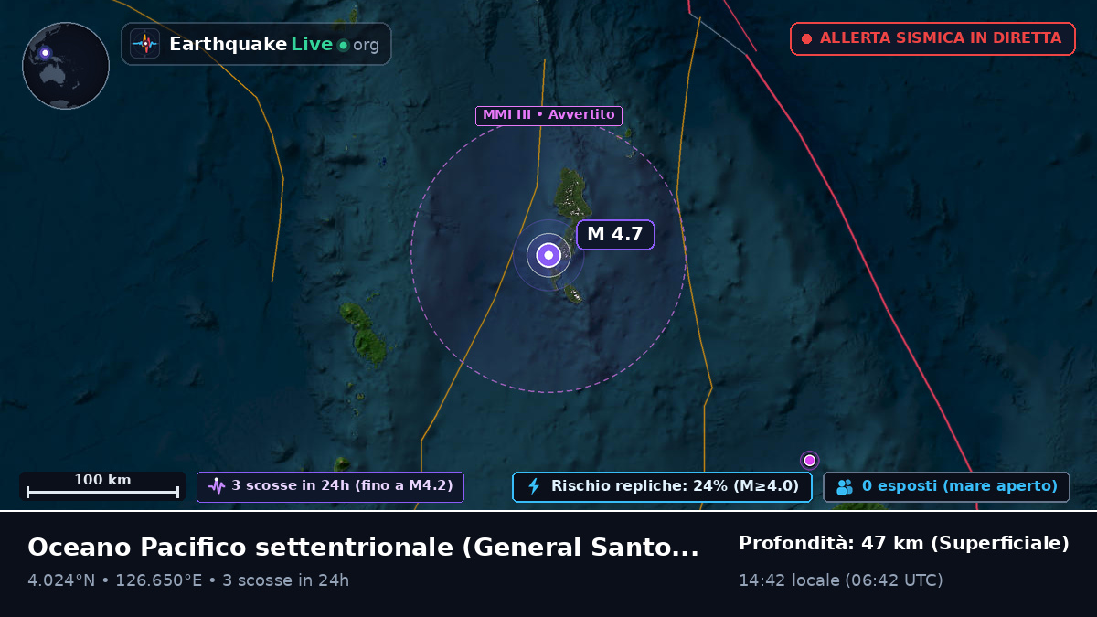 Oceano Pacifico settentrionale (Filippine)