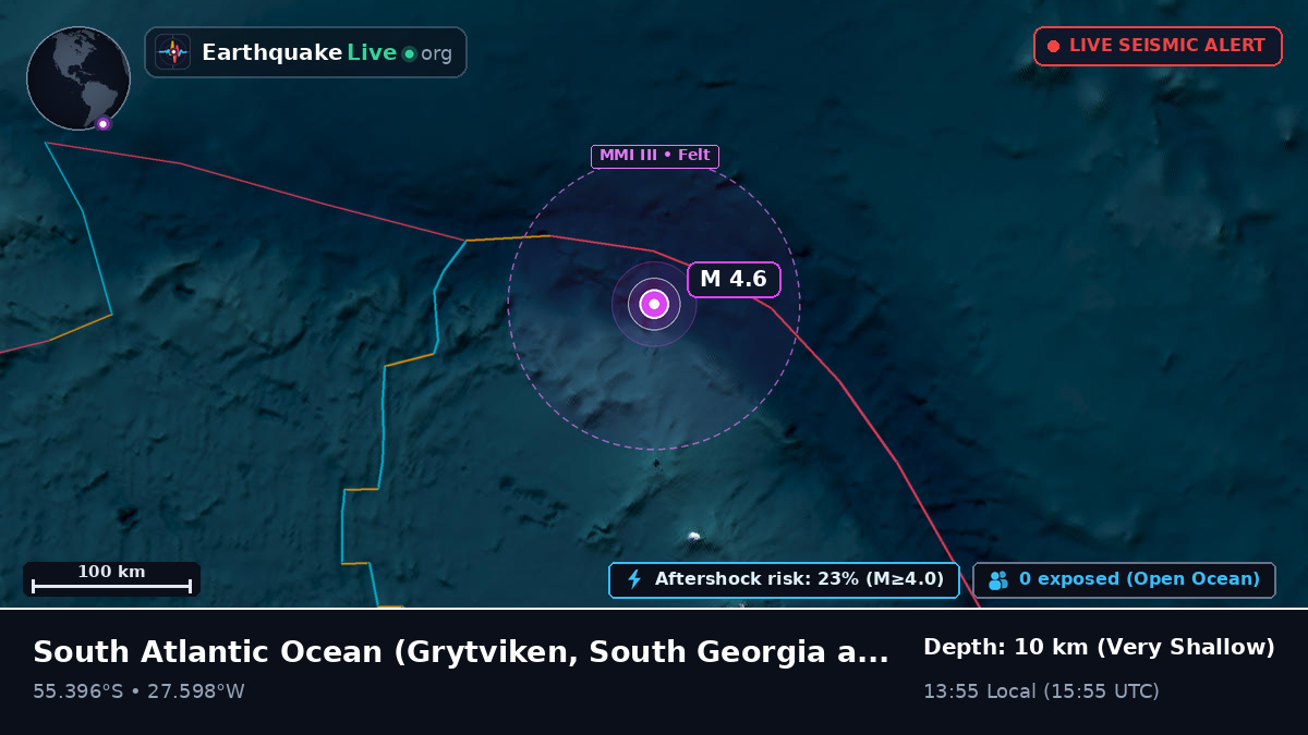 South Atlantic Ocean (South Georgia and the Islands)
