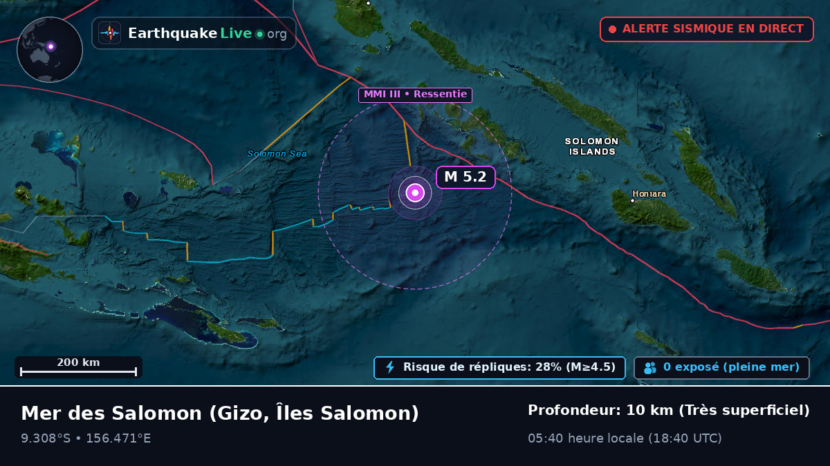 Mer des Salomon (Îles Salomon)