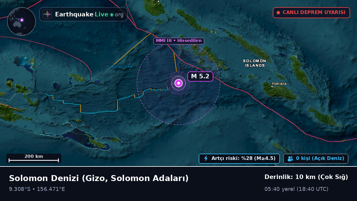 Solomon Denizi (Solomon Adaları)
