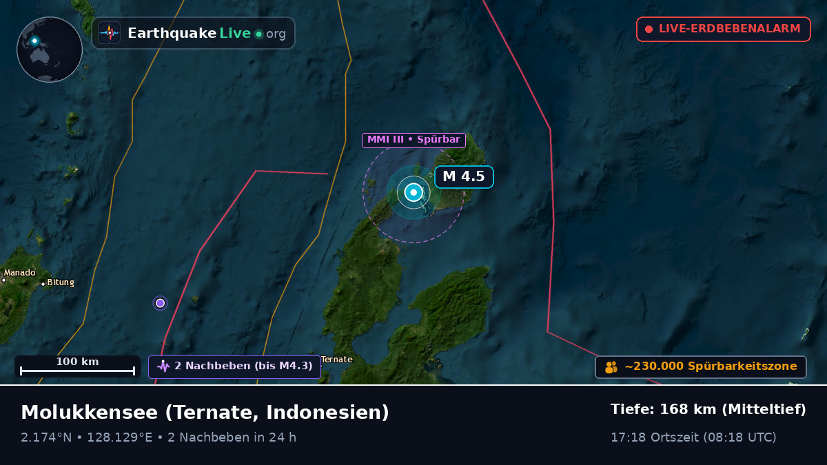 Molukkensee (Indonesien)