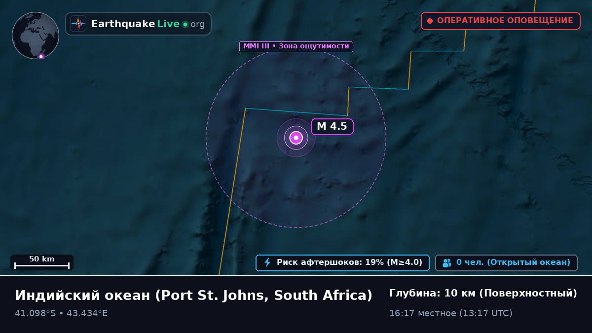 Индийский океан (South Africa)