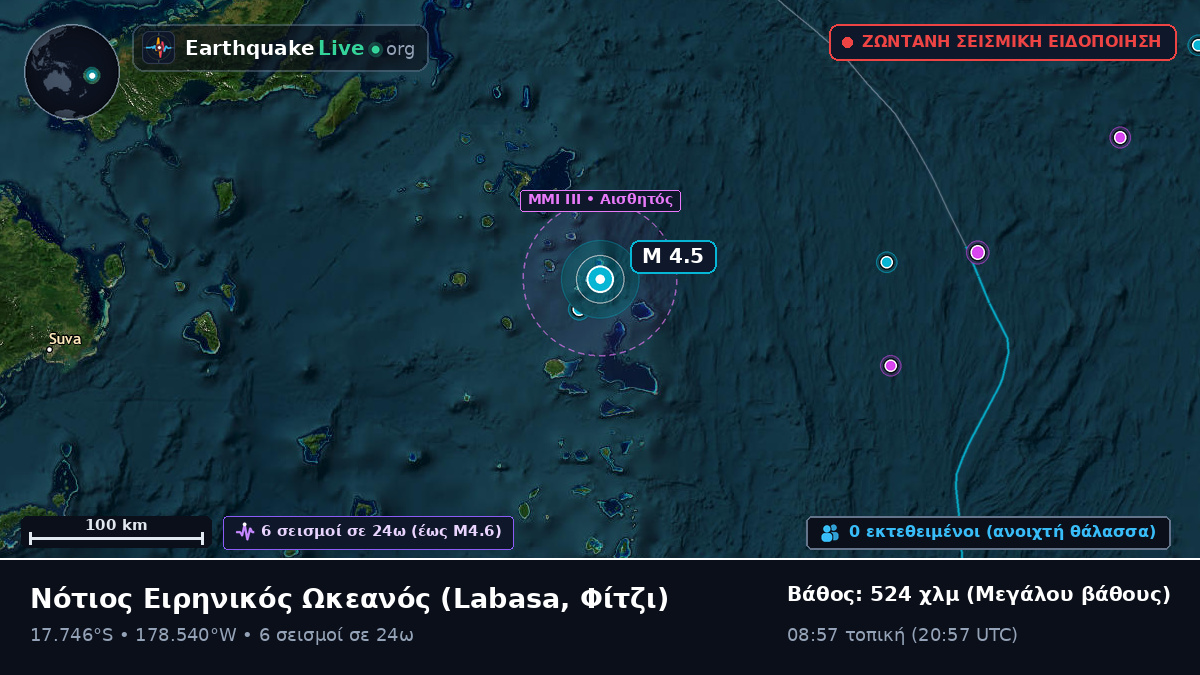 Νότιος Ειρηνικός Ωκεανός (Φίτζι)