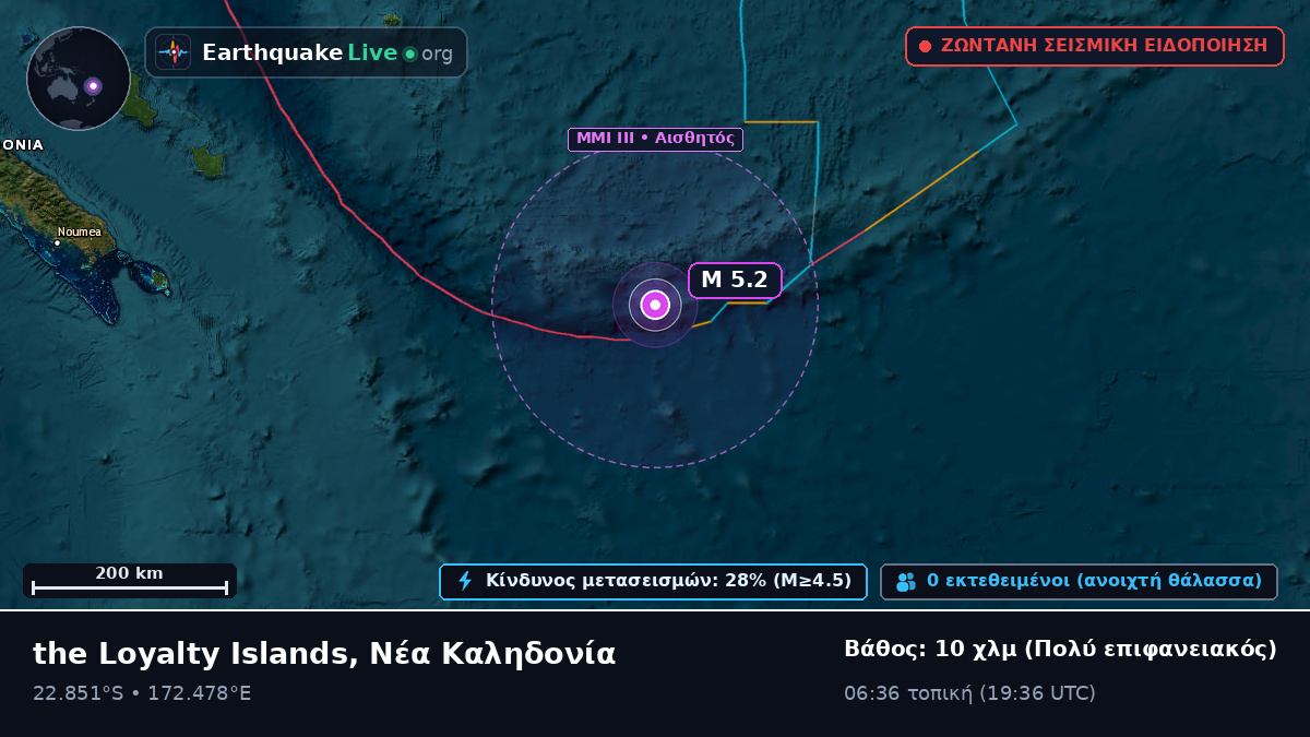 Νότιος Ειρηνικός Ωκεανός (Νέα Καληδονία)