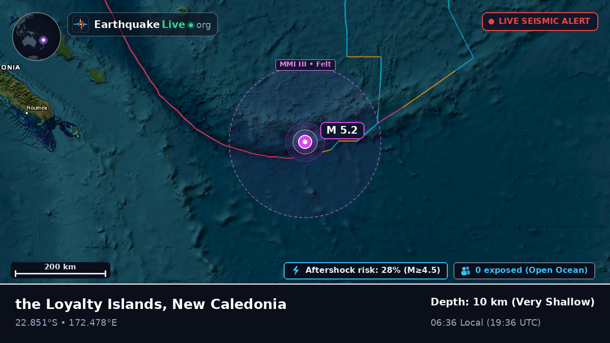 South Pacific Ocean (New Caledonia)