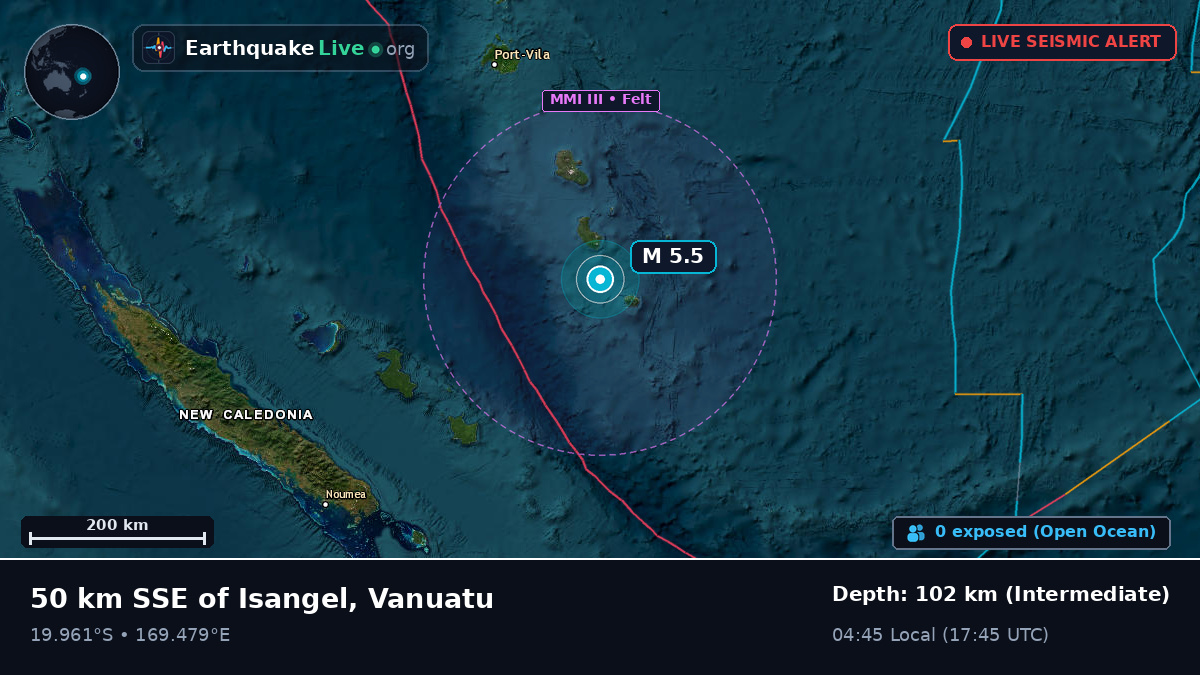 South Pacific Ocean (Vanuatu)