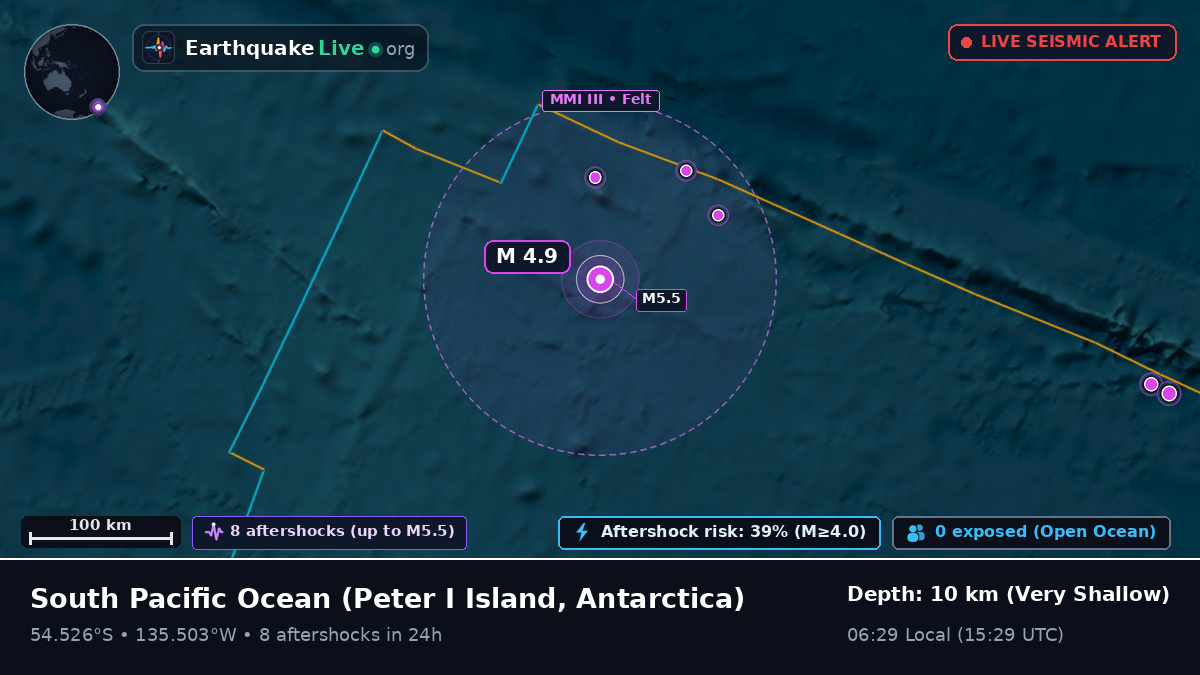 South Pacific Ocean (Antarctica)