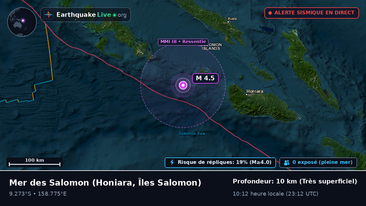 Mer des Salomon (Îles Salomon)