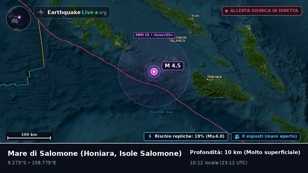 Mare di Salomone (Isole Salomone)