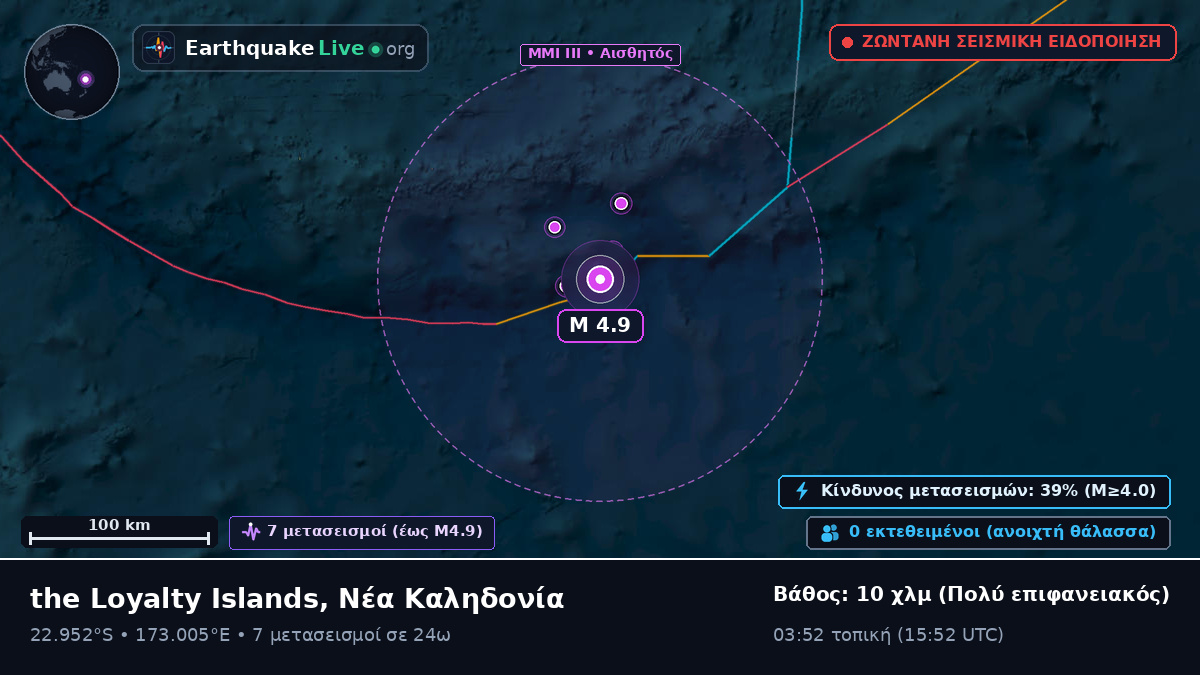 Νότιος Ειρηνικός Ωκεανός (Νέα Καληδονία)