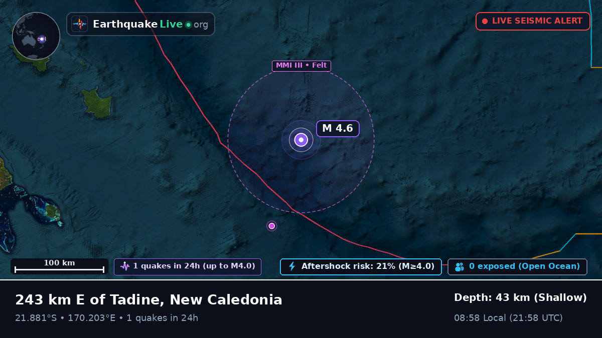 South Pacific Ocean (New Caledonia)