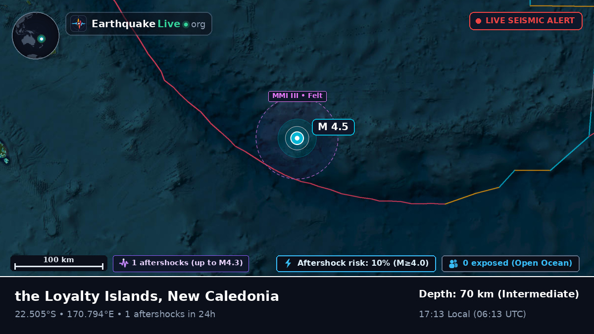 South Pacific Ocean (New Caledonia)