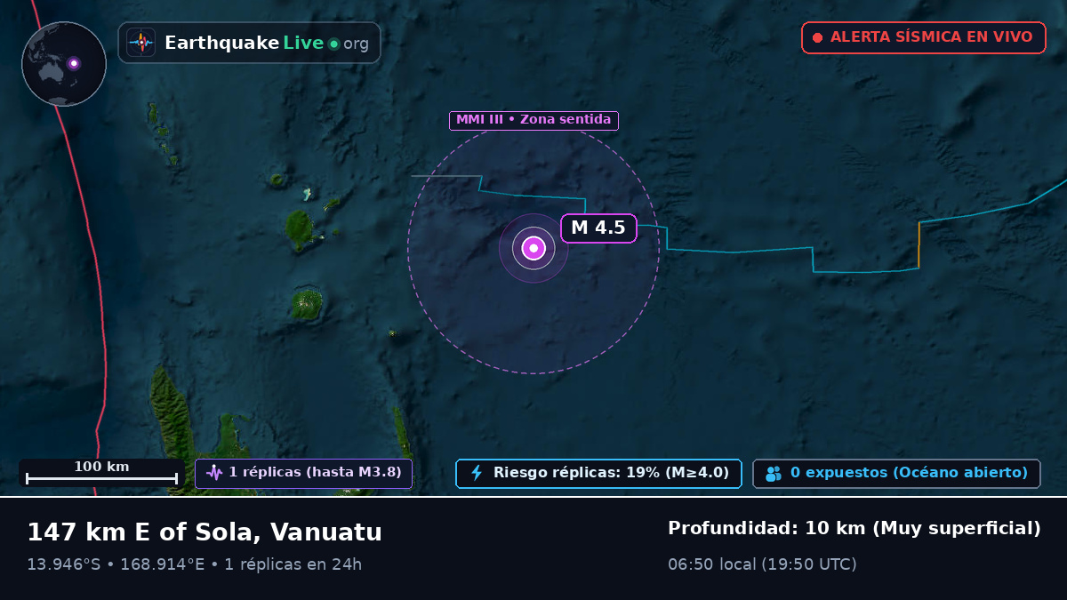Océano Pacífico Sur (Vanuatu)