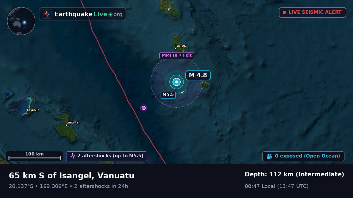 South Pacific Ocean (Vanuatu)
