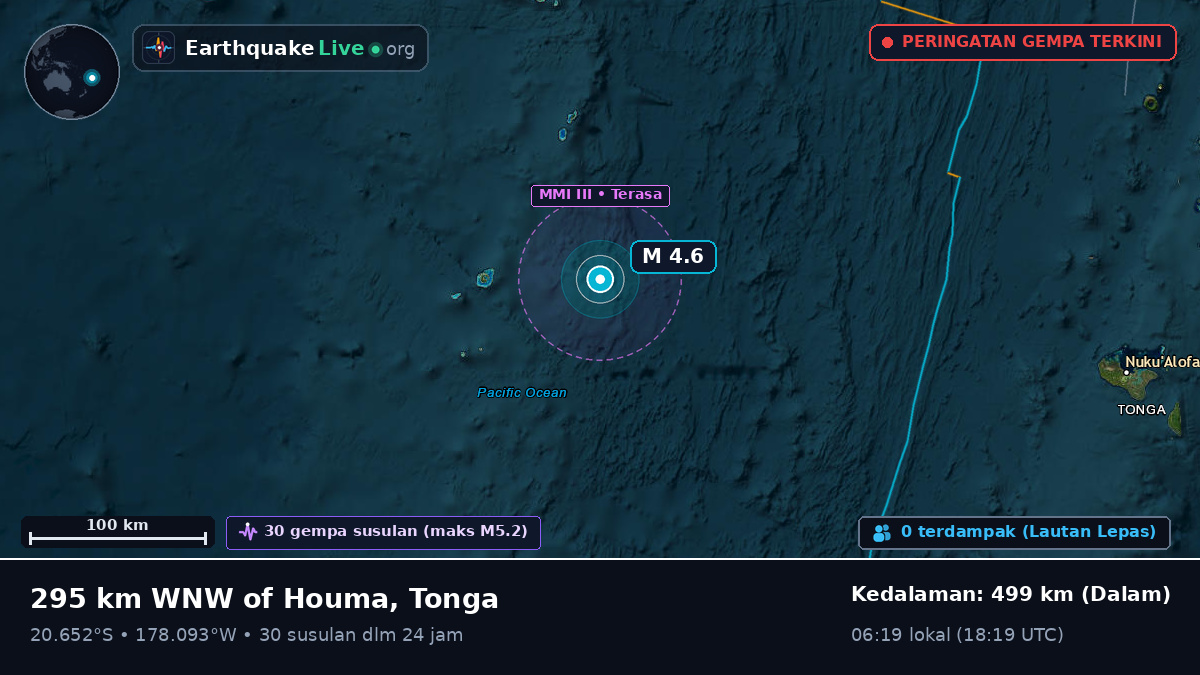 Samudra Pasifik Selatan (Tonga)