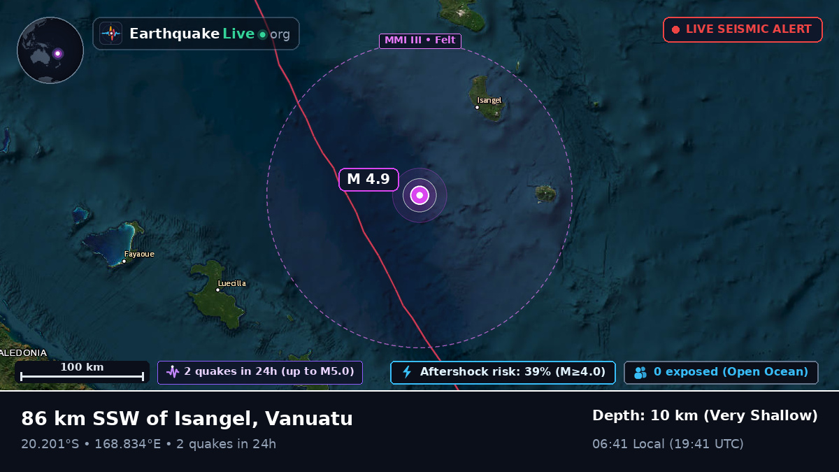 South Pacific Ocean (Vanuatu)