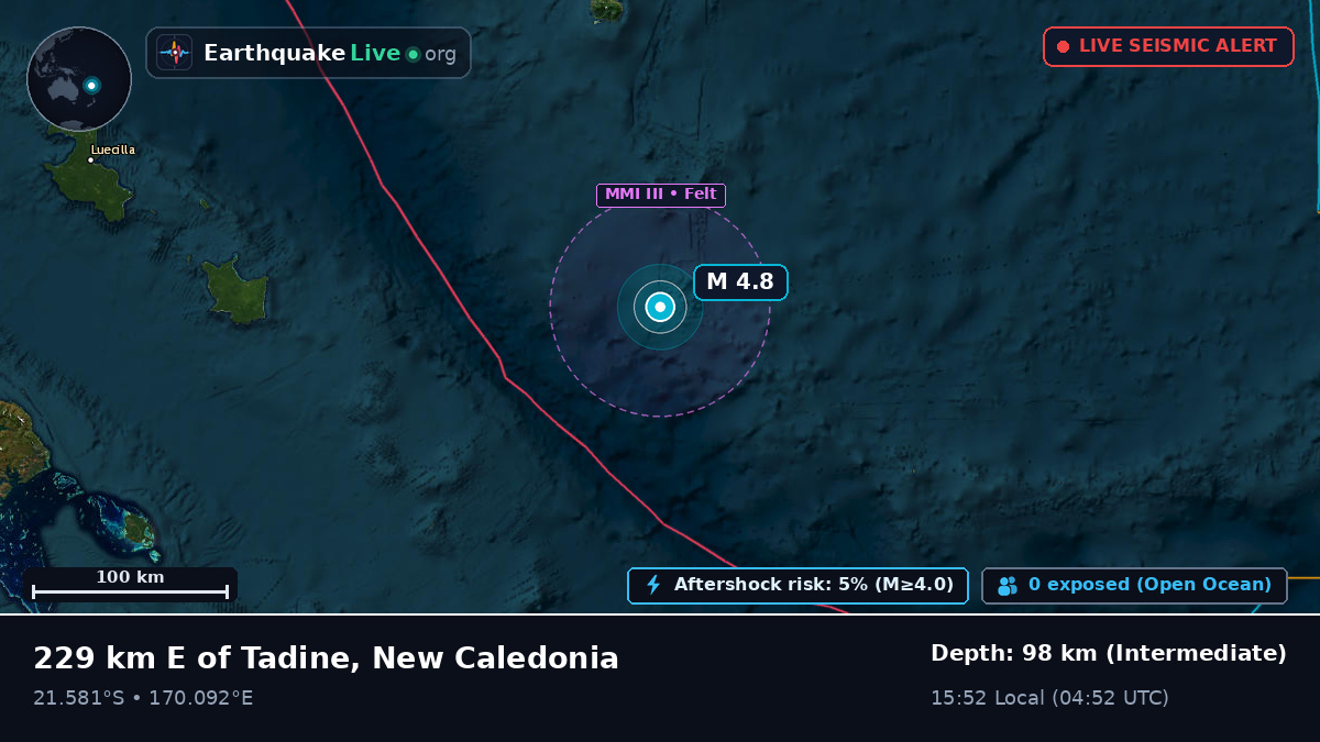 South Pacific Ocean (New Caledonia)