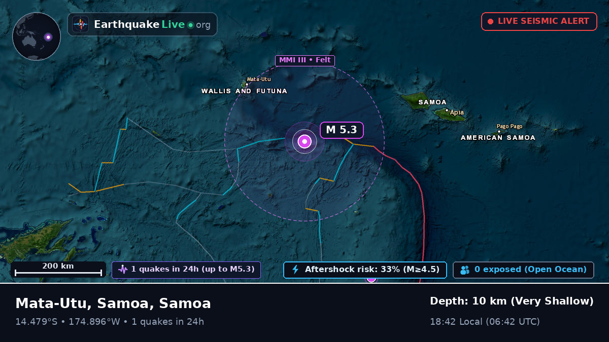 South Pacific Ocean (Samoa)