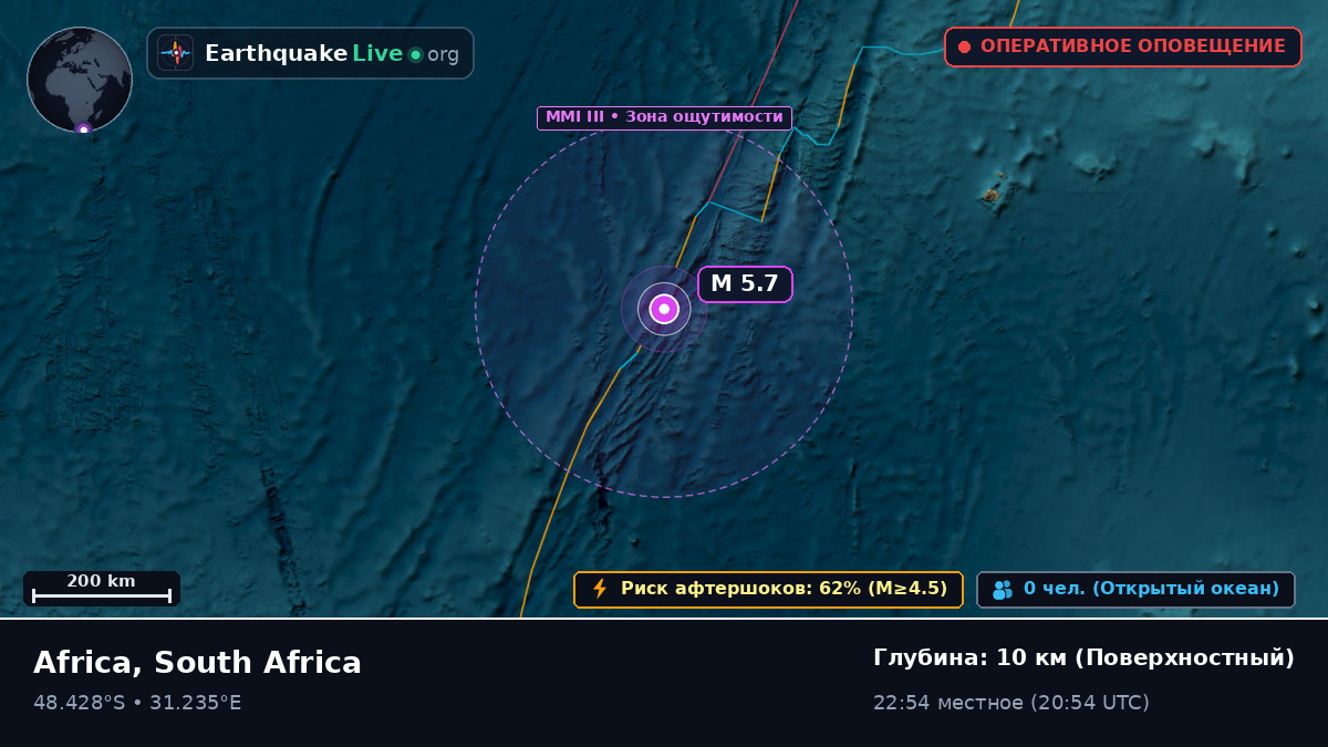 Индийский океан (South Africa)
