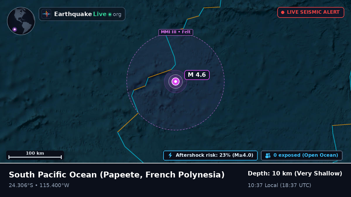 South Pacific Ocean (French Polynesia)