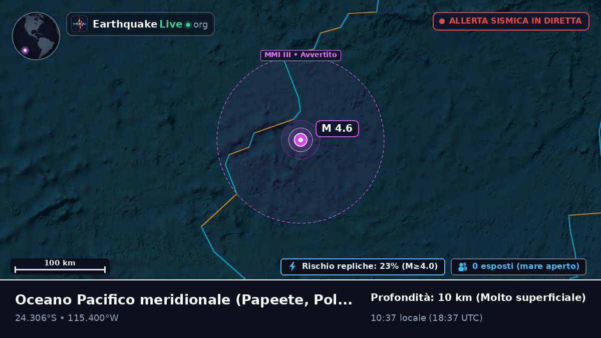 Oceano Pacifico meridionale (Polinesia francese)
