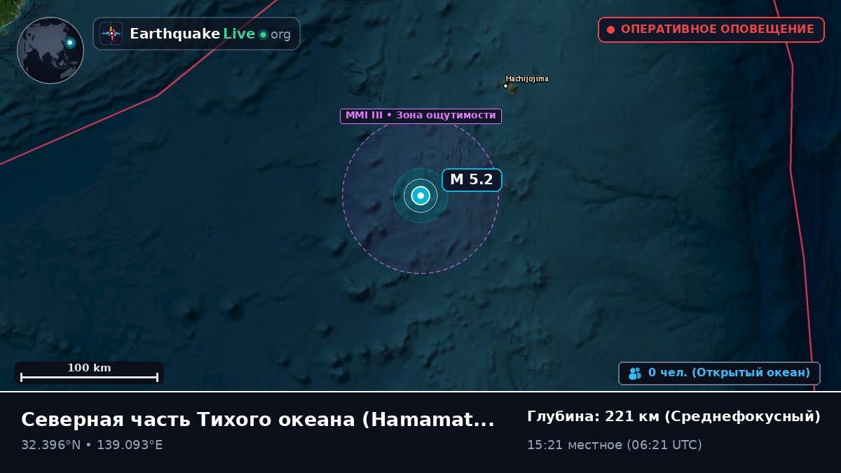 Северная часть Тихого океана (Япония)