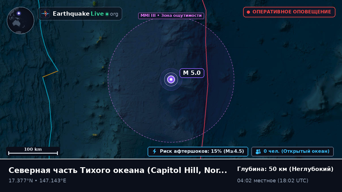 Северная часть Тихого океана (Northern Mariana Islands)