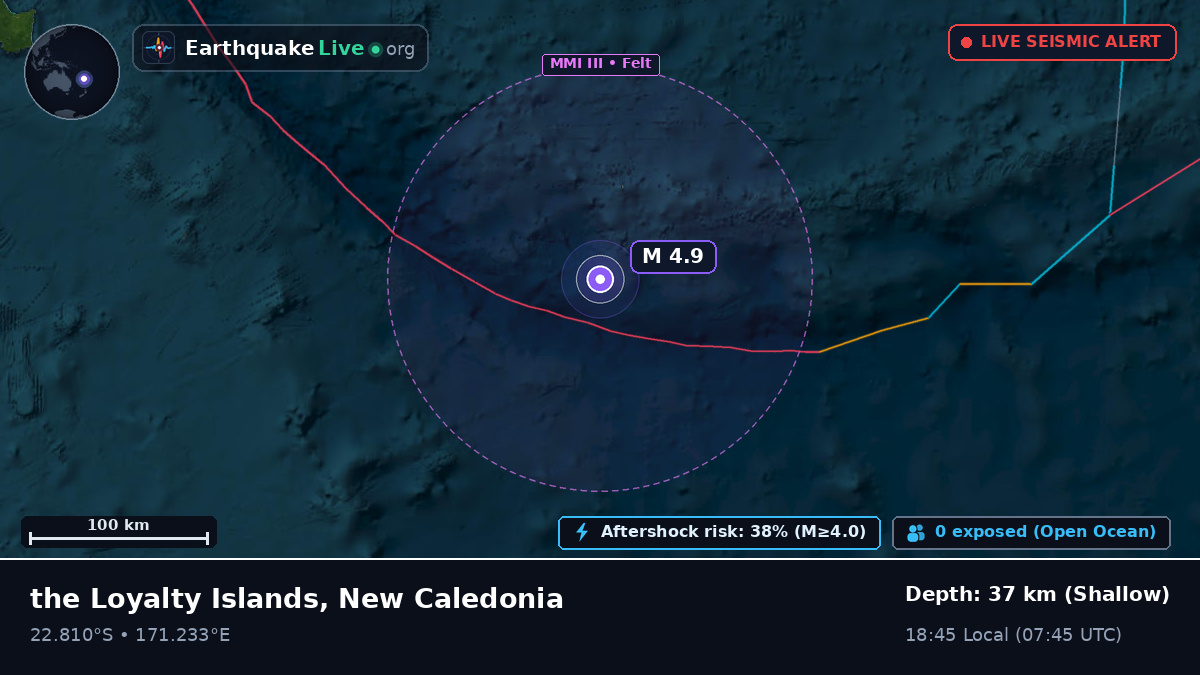 South Pacific Ocean (New Caledonia)