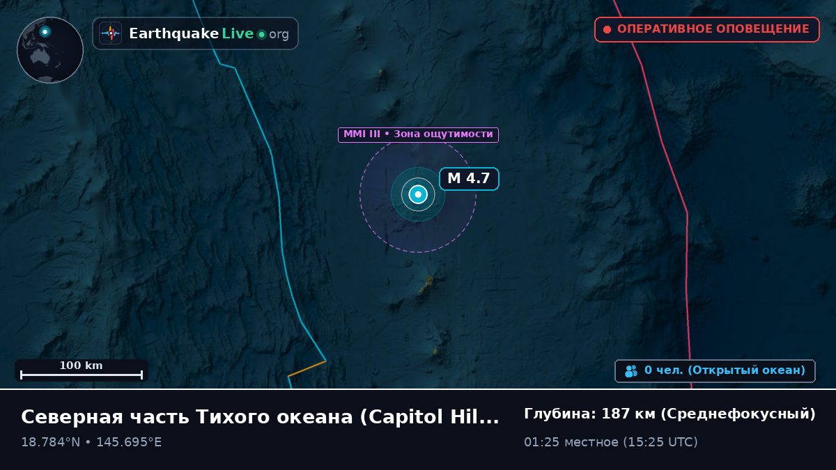 Северная часть Тихого океана (Northern Mariana Islands)