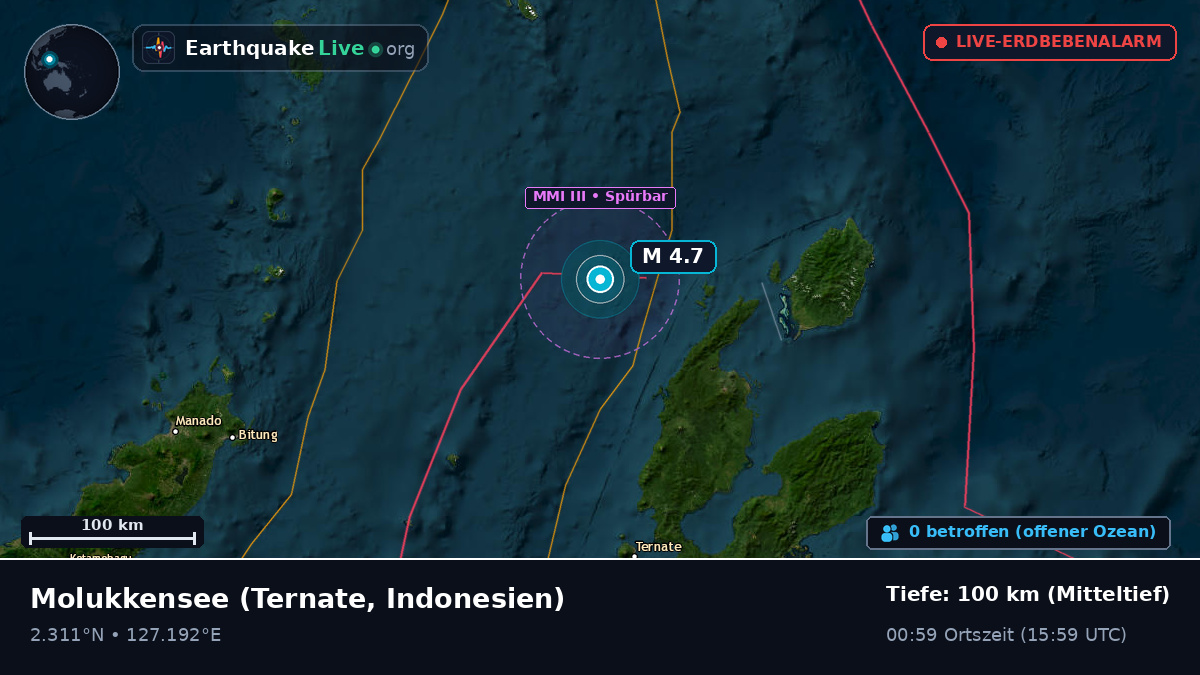 Molukkensee (Indonesien)