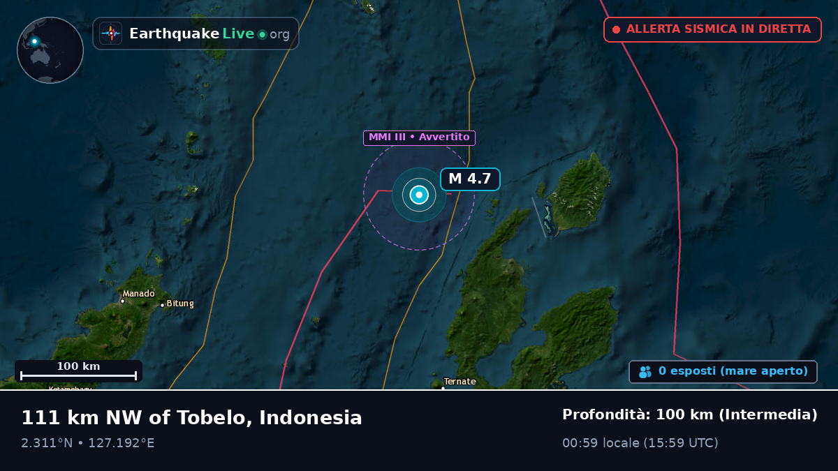 Mare delle Molucche (Indonesia)